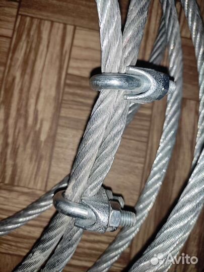 Трос грузовой буксировочный металлический
