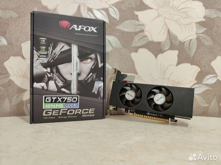 Видеокарта GTX 750 4 Гб
