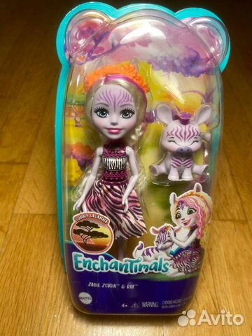 Куколка Энчантималс Enchantimals зебра