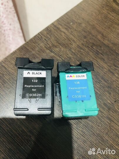 Картридж для принтера hp 132. 136