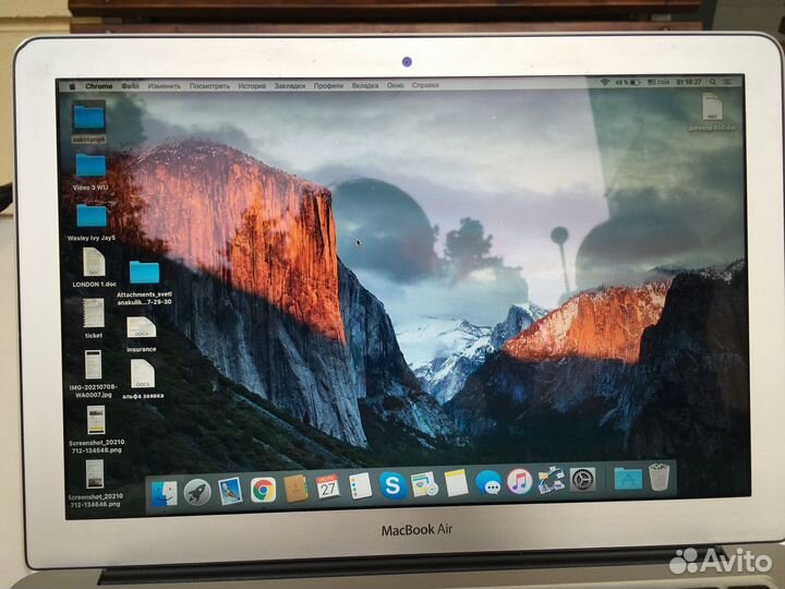 MacBook Air 13 дюймов начало 2014 года