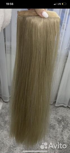 Волосы на заколках,накладной хвост,шиньон