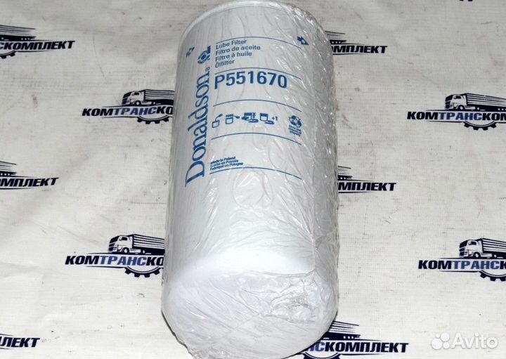 Фильтр масляный cummins, DET diesel donaldson P551