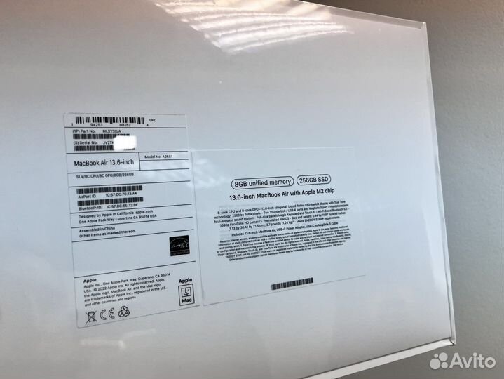 MacBook Air 13 M2 8/256Gb+Magic mouse Original New