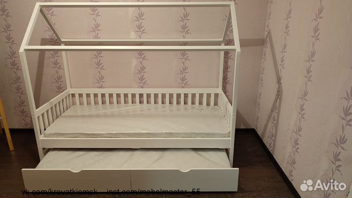 Кровать - домик (с доп. спальным местом)