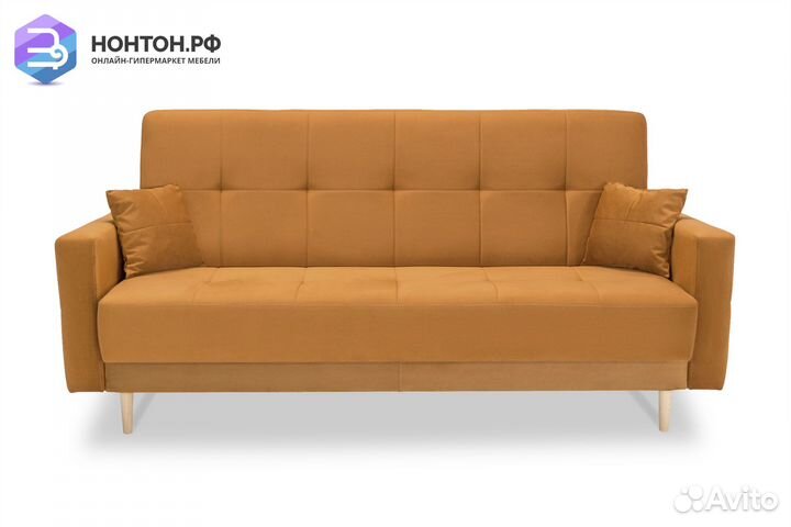 Диван книжка Фиеста коричневый