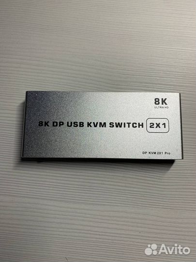 KVM переключатель 8K-4K DisplayPort 1.4 USB