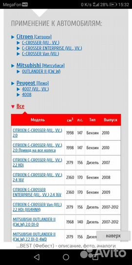 Тяга стабилизатора задняя 0423-CW8RL febest