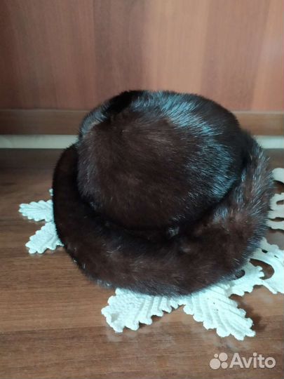 Шапка норковая женская