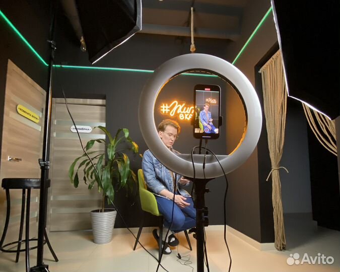 Видеостудия для записи подкастов и курсов