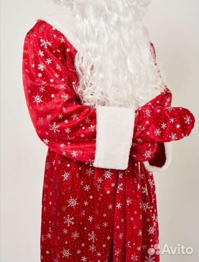 Костюм велюровый Дед Мороз