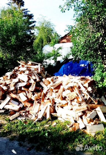 Дрова колотые от 1 куба