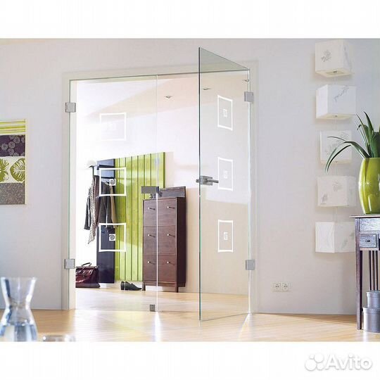 Стеклянная дверь