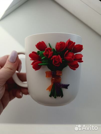 Кружка с декором