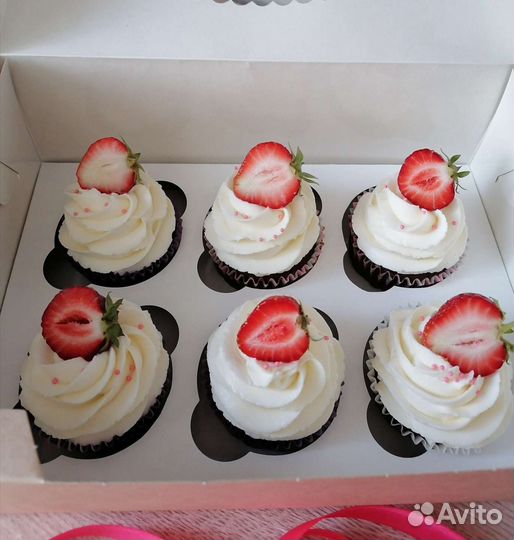 Торты и капкейки на заказ октябрьский район