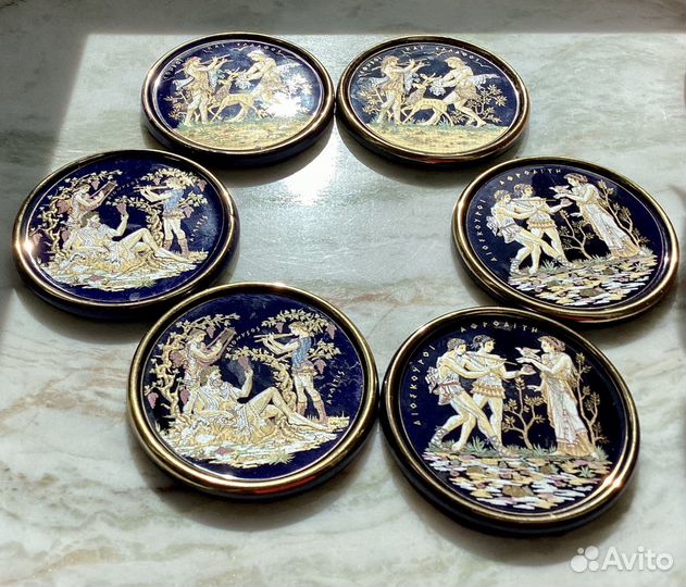 Подставки керамические Греция