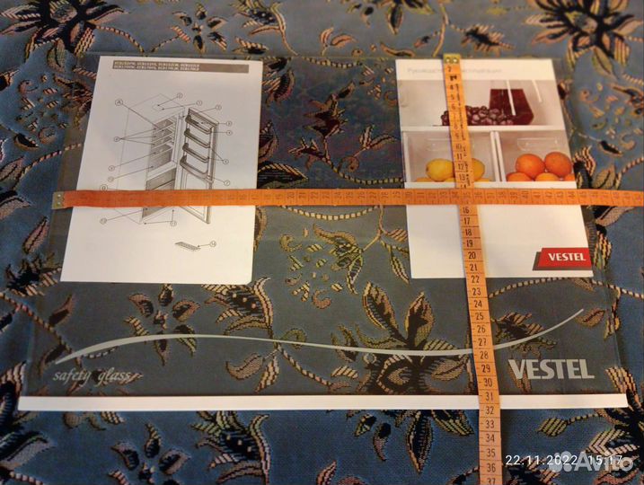 Стекла-полки, ящик от холодильника Vestel ecb170vw