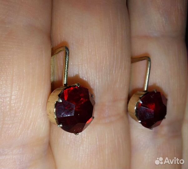 Серебряные серьги кольца цепь 925/875/916