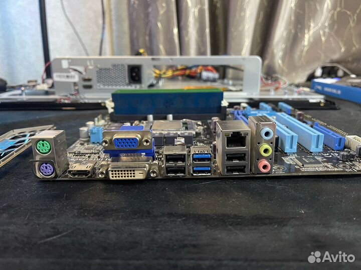 Комплект asus B75/i3-2100/8GB/Кулер