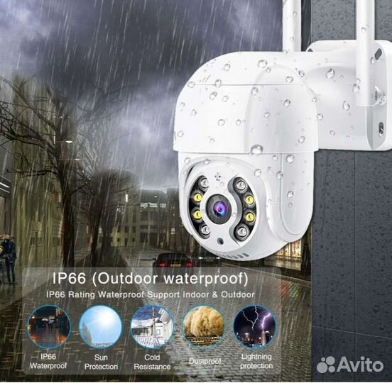 Мини 4Мп IP WI-FI камера видеонаблюдения