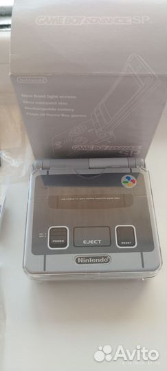 Nintendo game boy advance sp snes edition AGS-101