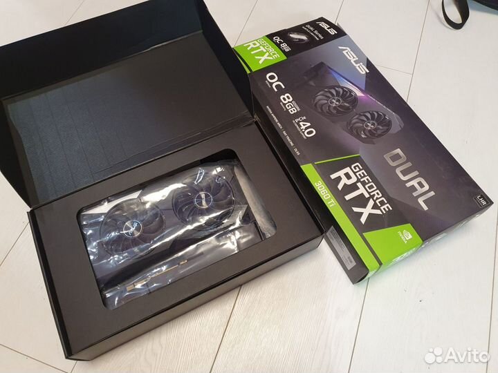 Видеокарта Asus rtx 3060ti dual