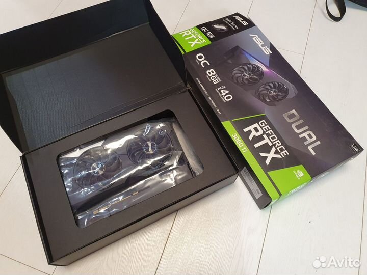 Видеокарта Asus rtx 3060ti dual