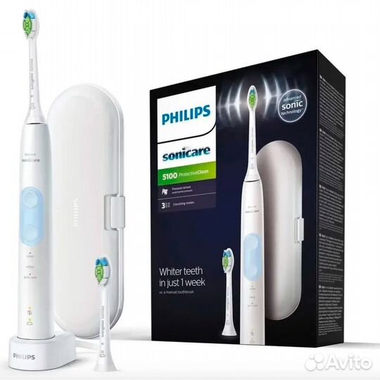 Электрическая зубная щетка Philips Sonicare Protec