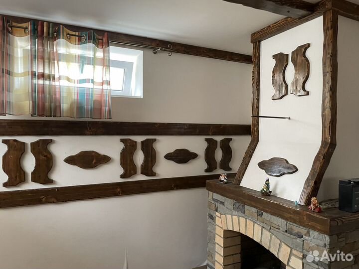 Деревянные украшения для бани/сауны