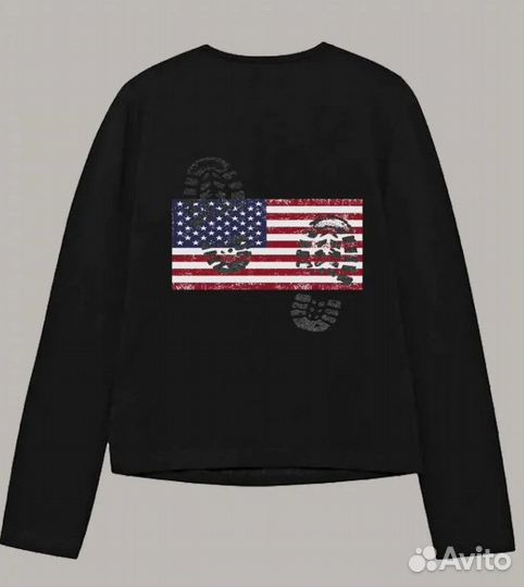 Лонгслив di3sh h trac3s of usa