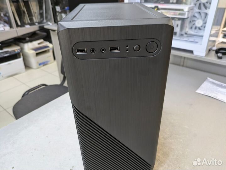 Корпус компьютерный Mini-Tower Exegate BA-103black