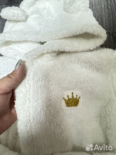 Халат плюшевый