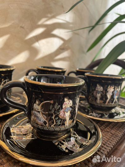 Чайный сервиз Греция на 6 персон