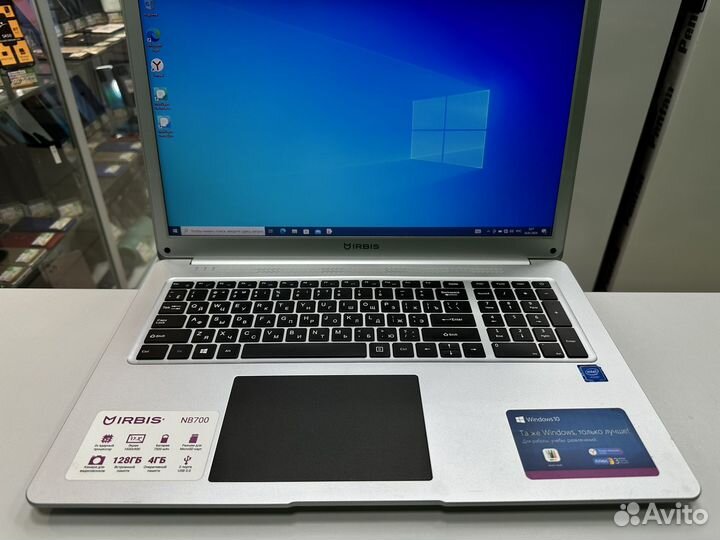 Ноутбук irbis 2/4/128
