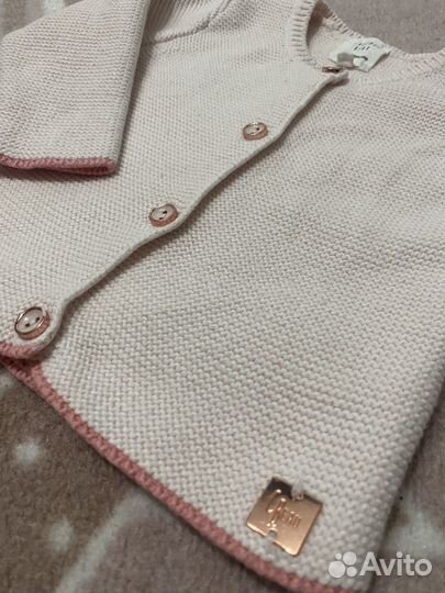 Кофта вязаная на пуговицах