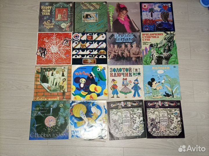 Виниловые пластинки СССР