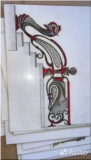 Кованые перила для лестниц