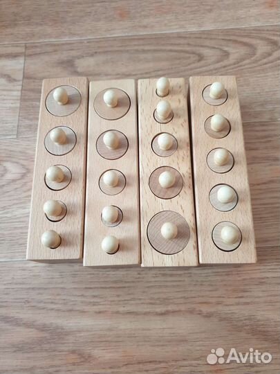 Цилиндры монтессори