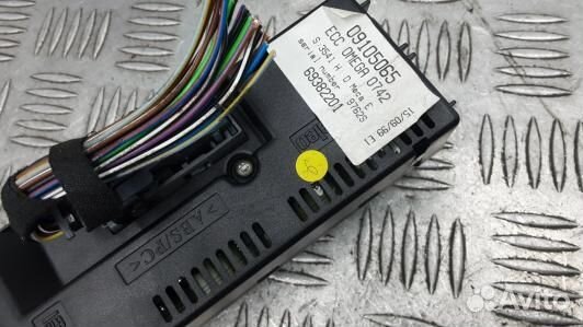 Блок управления печки и климат-контроля opel omega