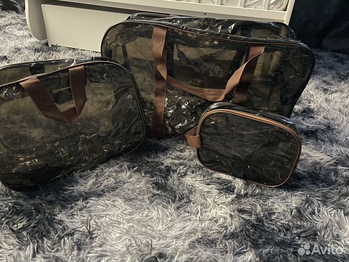 Прозрачная сумка в роддом