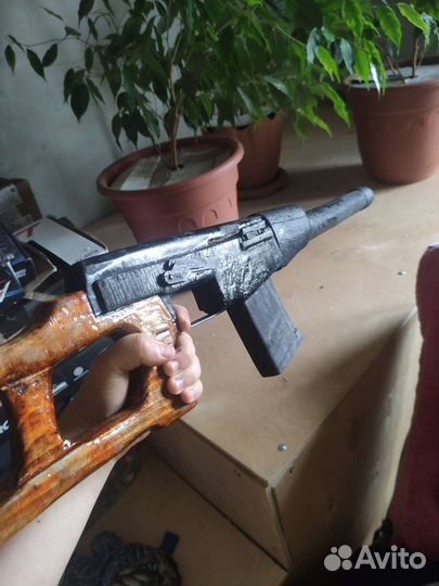 Макет автомата всс винторез из дерева