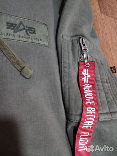 Худи Alpha industries