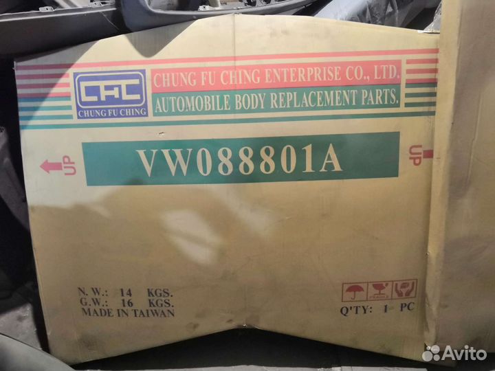 Капот volkswagen vw passat b3 новый тайвань