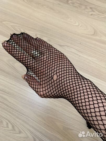 Колготки в сетку