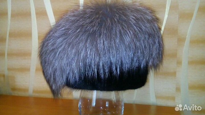 Норковый берет