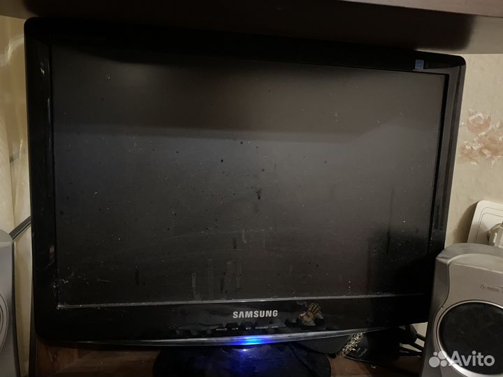 Игровой системный блок с монитором