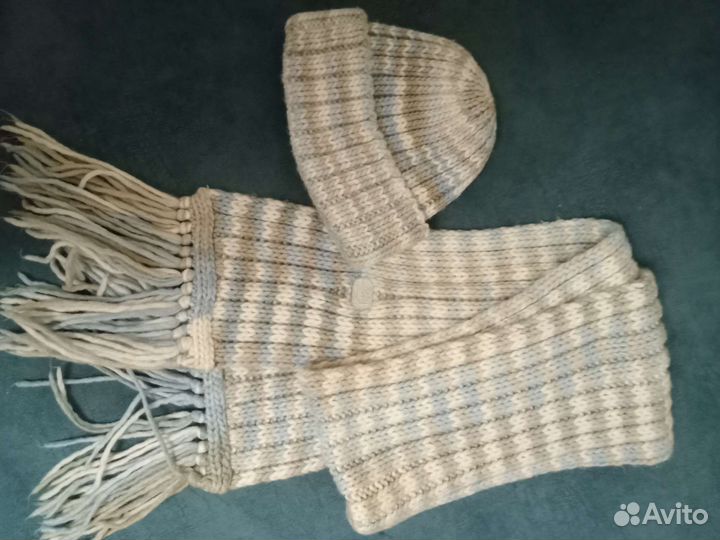 Комплект шапка и шарф