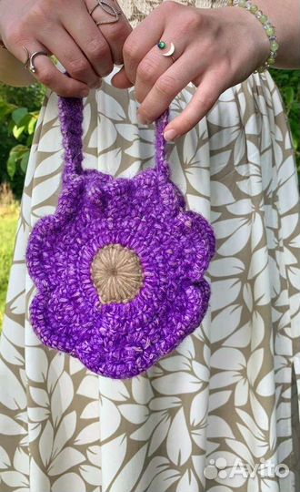 Сумка женская вязаная