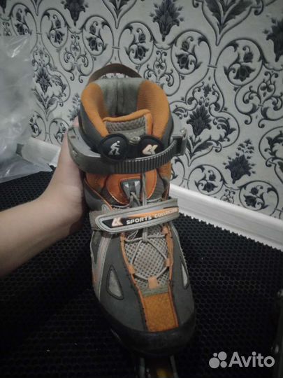 Роликовые коньки раздвижные 37-40