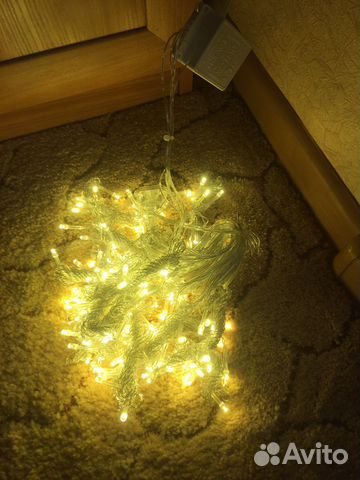 Гирлянда штора 3х2 метра